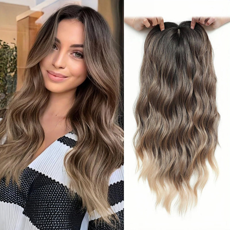 VelisseBloom – Lightweight Wavy Hair Topper
