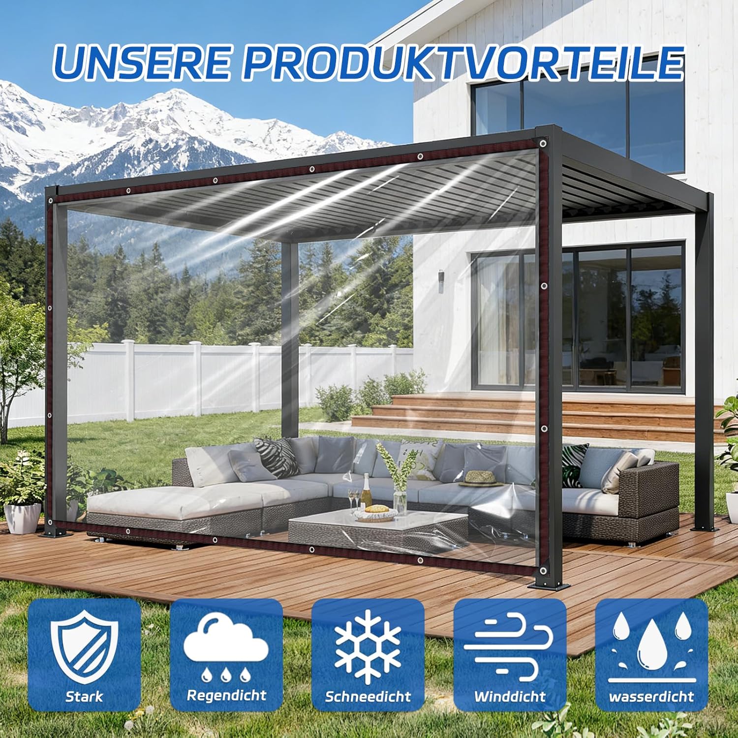 WeatherView – Reinforced Transparent Weather Protection Cover