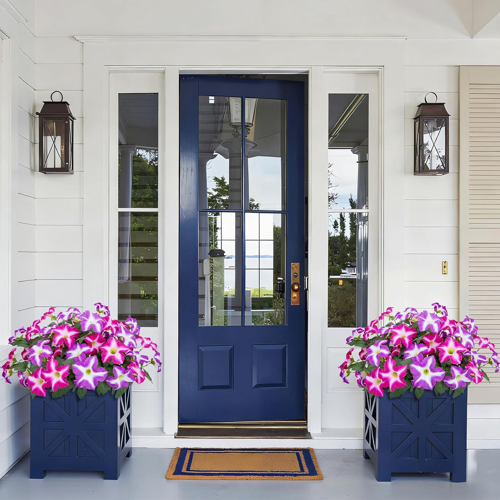 BloomCharm – UV-Resistant Artificial Petunia Bouquet