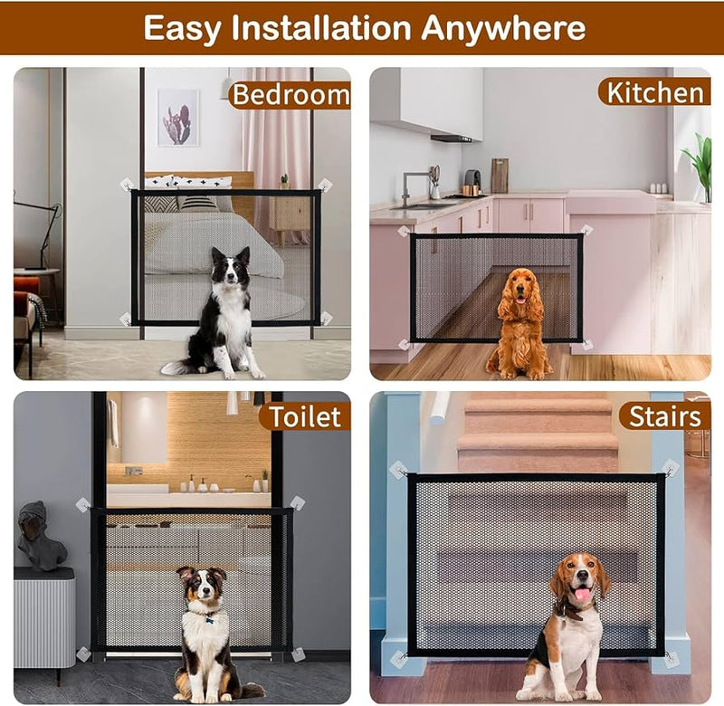 PawBarrier – Lightweight Woven Pet Safety Gate