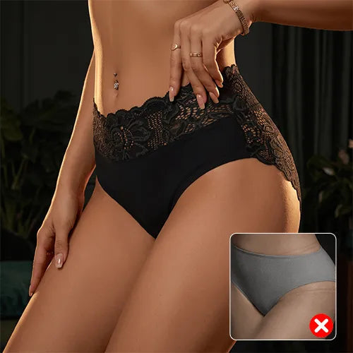 SilkenCharm – Delicate Lace Mid-Rise Panties