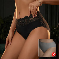 SilkenCharm – Delicate Lace Mid-Rise Panties