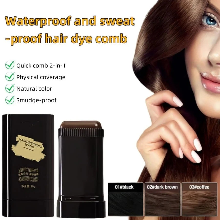 GreyVanta – Portable Gray Coverage Hair Dye Comb