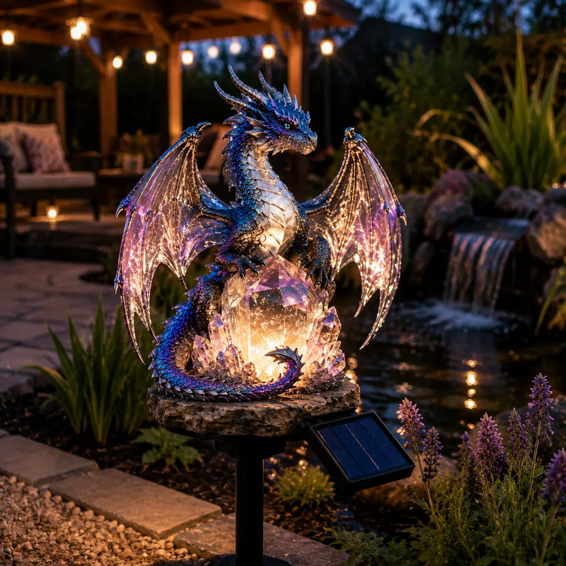 DragonGlow – Crystal Dragon Night Light