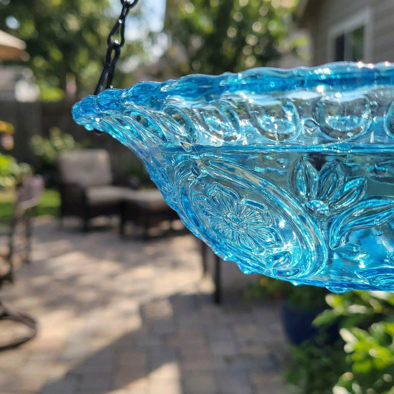 SolarCascade – Hanging Bird Bath Fountain