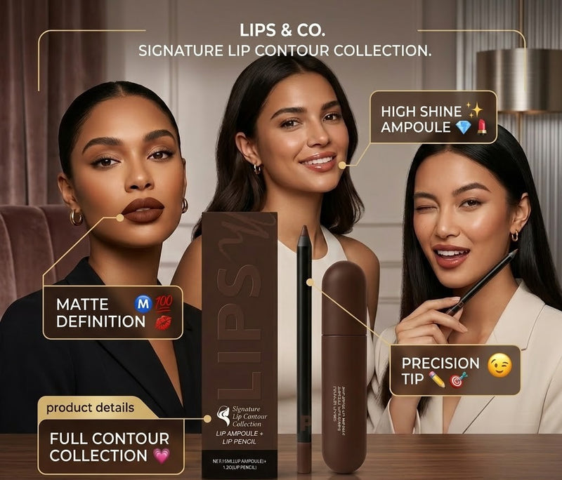 SculptShine – Signature Lip Contour Collection
