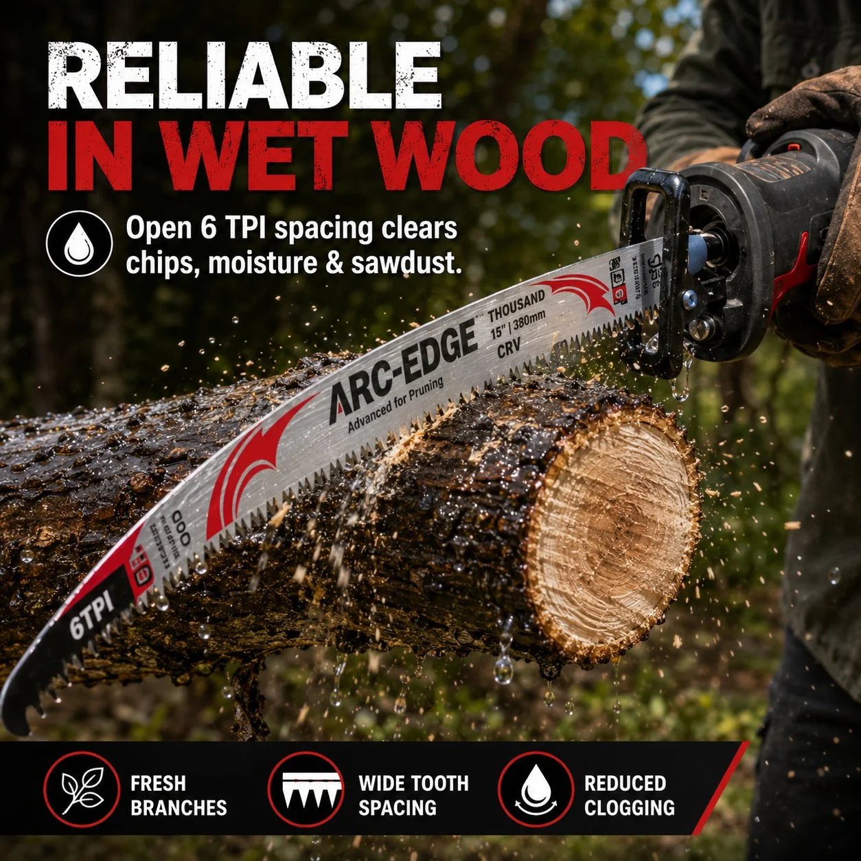 TimberEdge – Curved Pruning Saw Blades