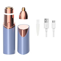 FuzzElle – Rechargeable Lipstick Facial Hair Trimmer