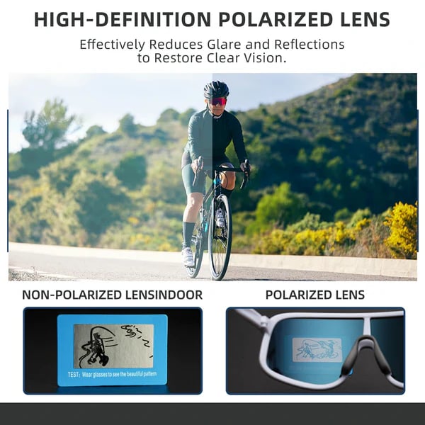 VeloVision – Polarized Performance  Sports Sunglasses