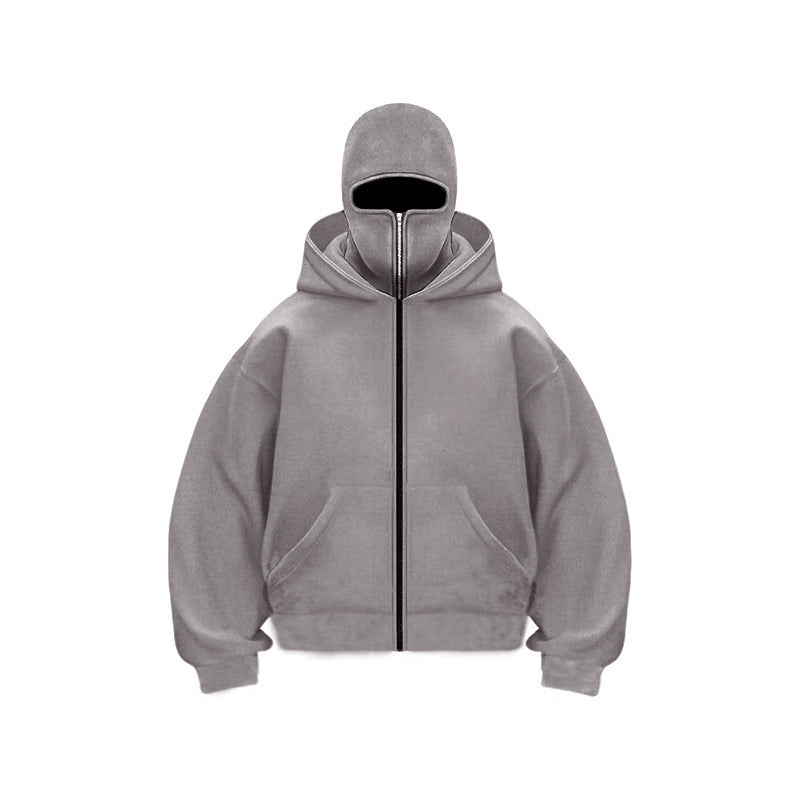 HideFit – Full Zip Mask Hoodie Jacket