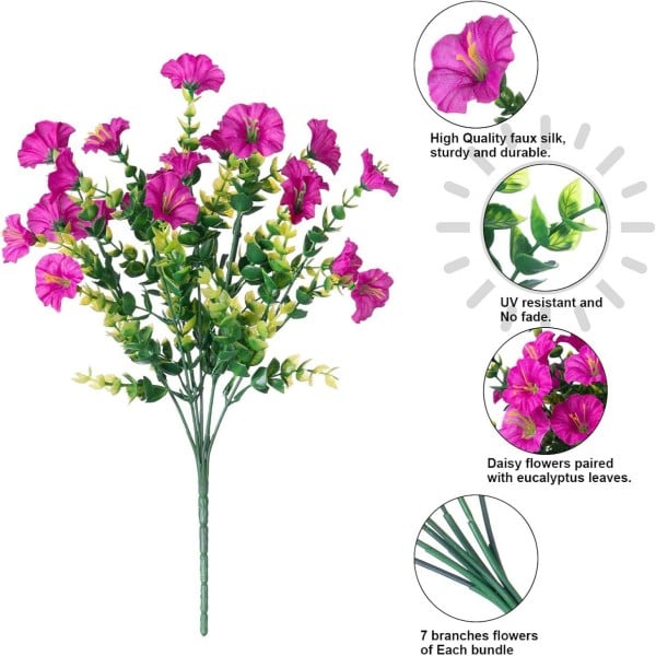 BloomHaven – Vibrant Morning Glory Garden Décor