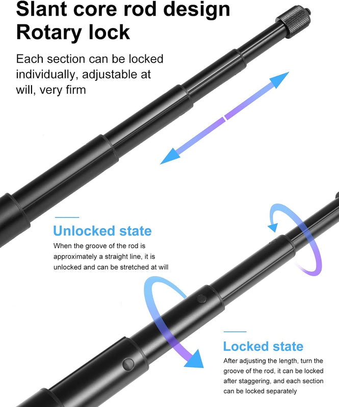 RideVision – Extendable Action Camera Selfie Stick