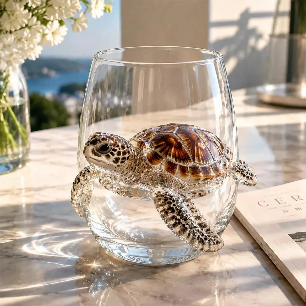 AquaElegance – Coastal Octopus Bar Glass