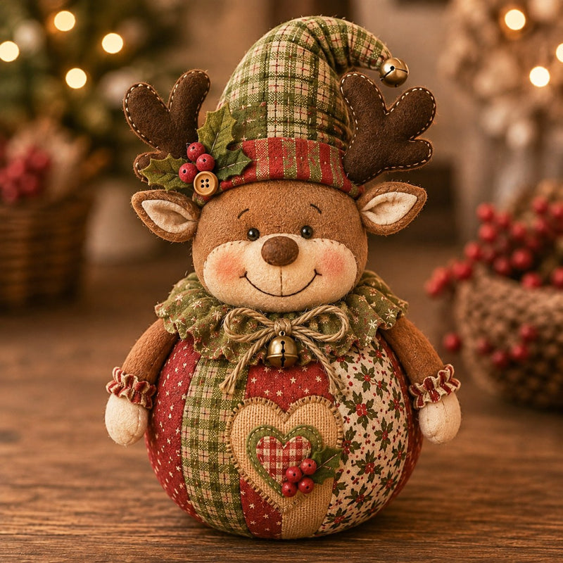 StitchBloom – Patchwork Fabric Doll DIY Craft Kit