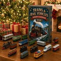 RailCrest – 24-Day Trains & Rail Vehicles Advent Calendar 2026