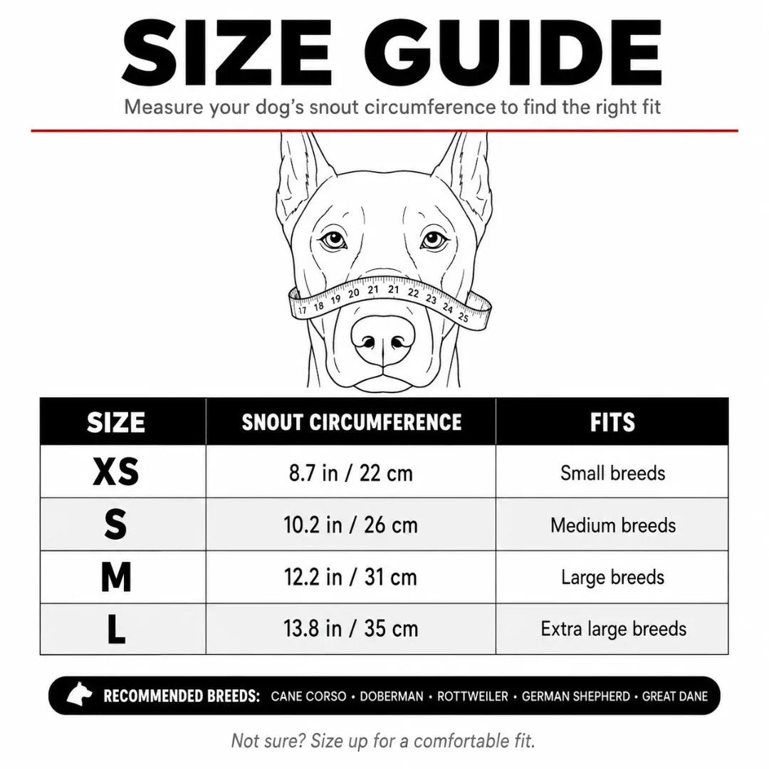 HellHound – Scary Monster Dog Costume Muzzle