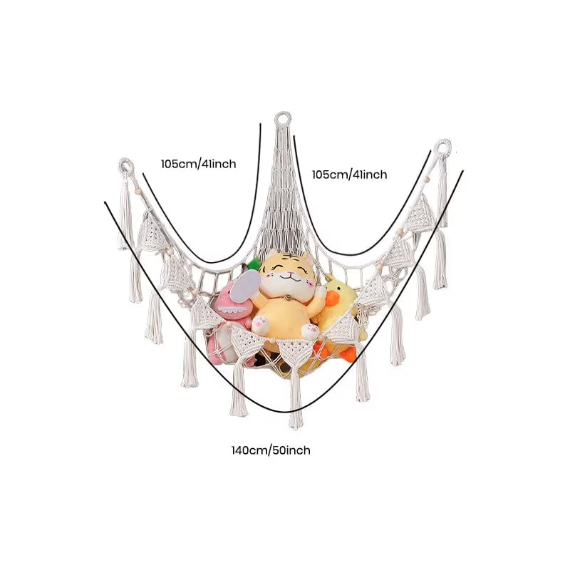 CozyCorner – Hanging Stuffed Animal Storage Net