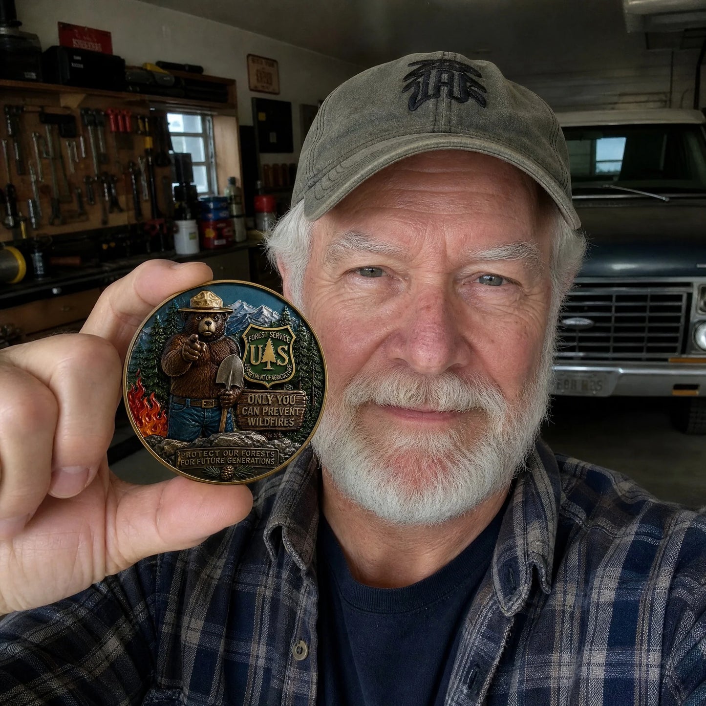 HonorMint – USFS Wildfire Prevention Challenge Coin