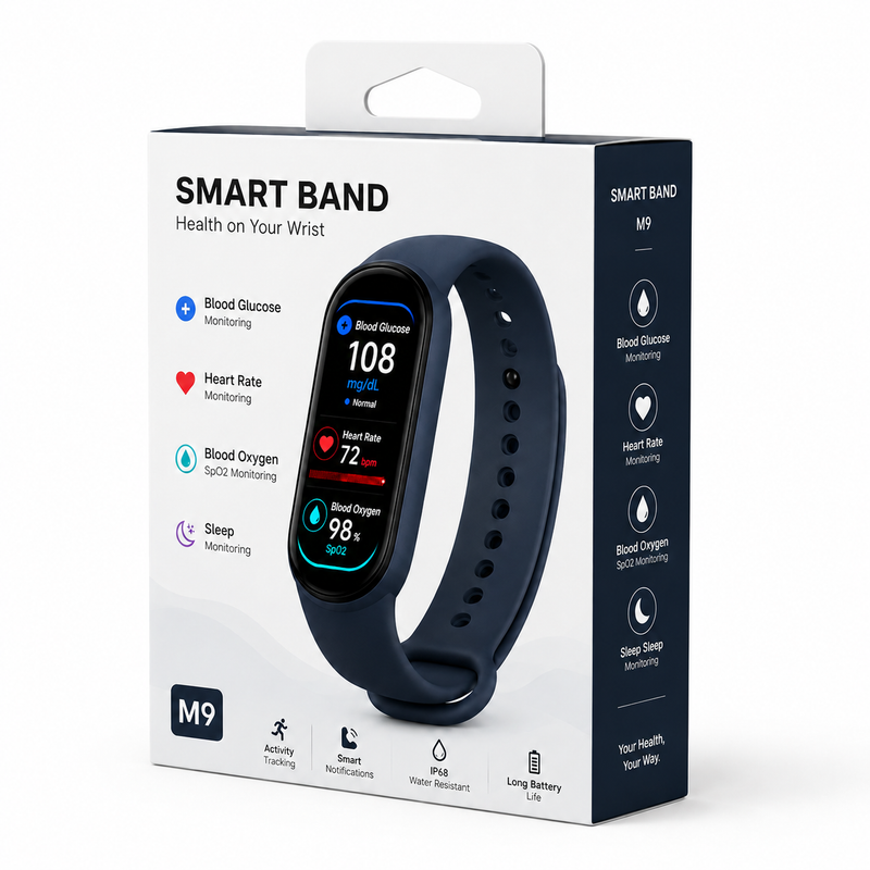 VitalSync – Advanced Health & Activity Smart Band