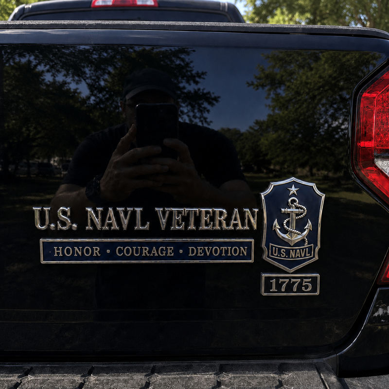 HonorDrive – U.S. Military Veteran Car Emblem