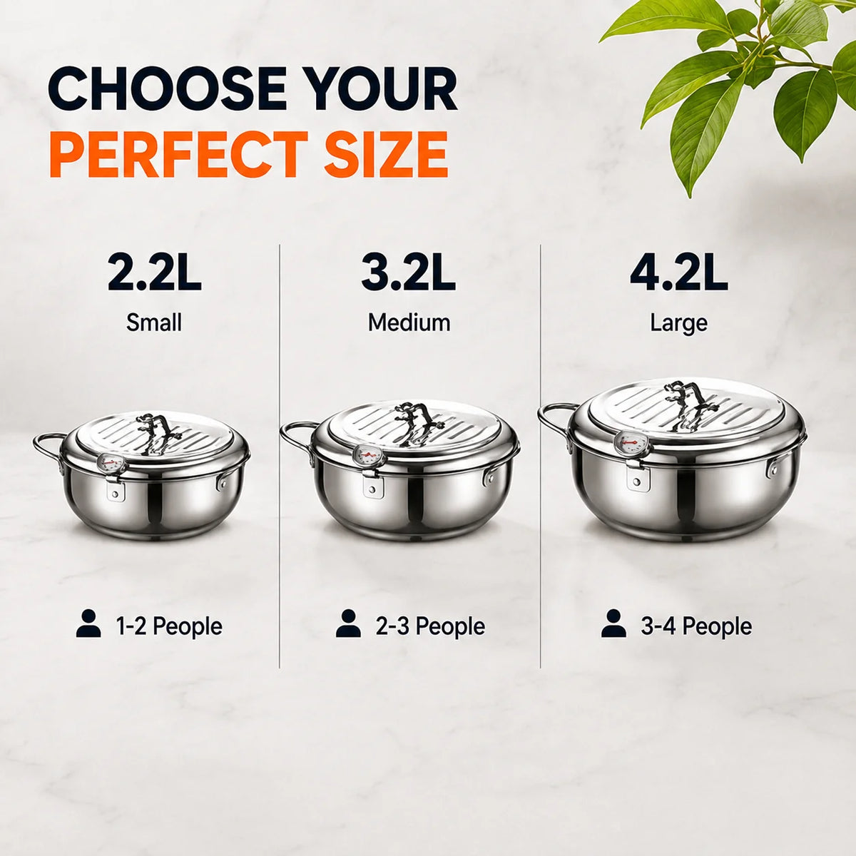FryMaster – 304 Stainless Steel Stovetop Deep Fryer Pot