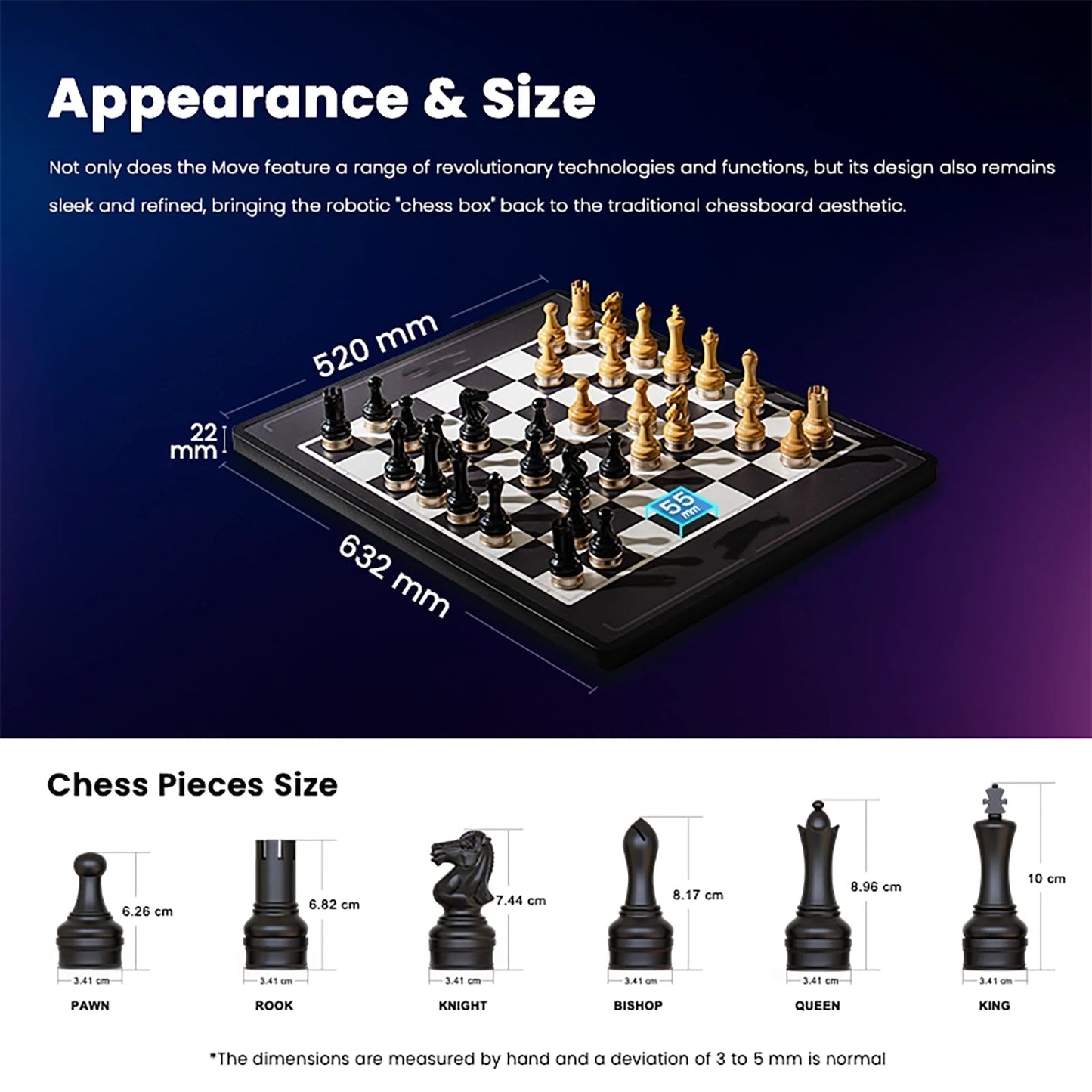 LumeChess – Smart Automated Wooden Chessboard
