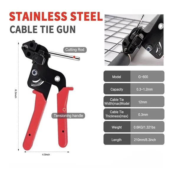 SteelBind – Stainless Steel Cable Tie Fastening Kit