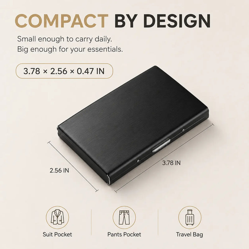 Steelaire – Ultra-Slim RFID Blocking Card Holder