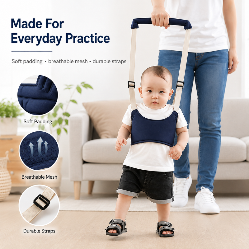 StepEase – Ergonomic Baby Walking Support Harness