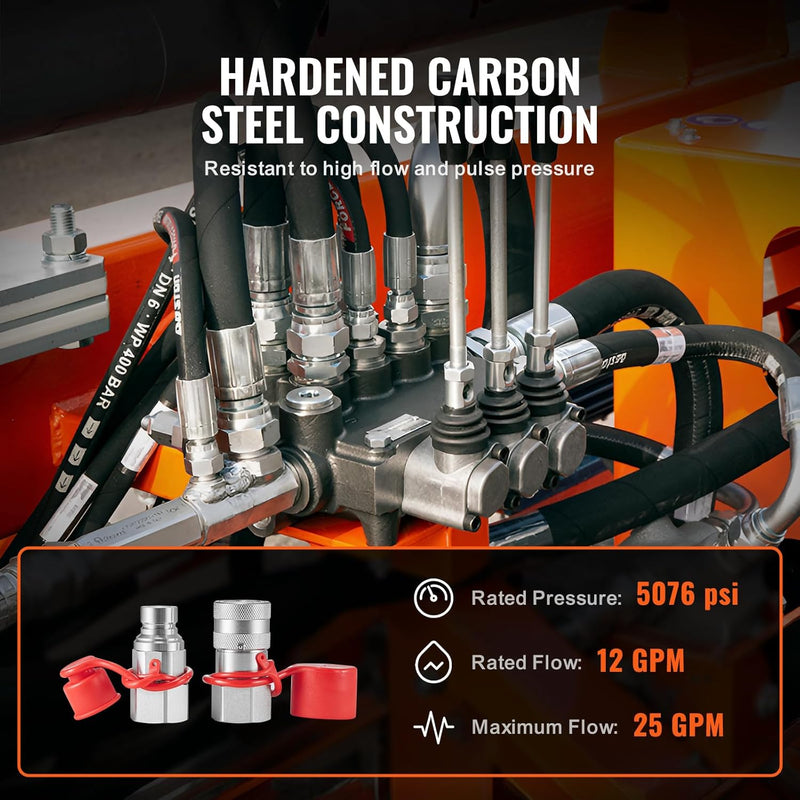 HydroLock – Industrial Grade Hydraulic Quick Connect Fittings