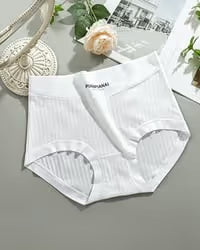 Velmira – High-Waist Ribbed Comfort Panties