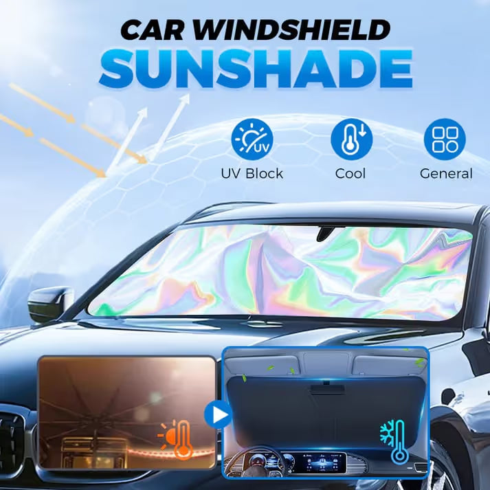ShadeForce – Portable Vehicle Windshield UV Protector