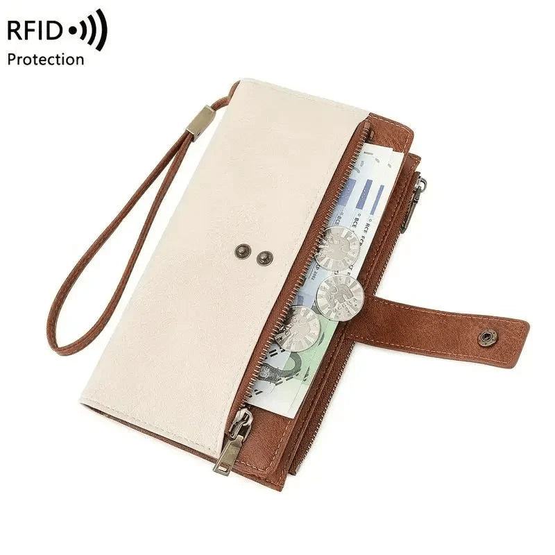 EleGanza – Women’s RFID Blocking Long Wallet Clutch