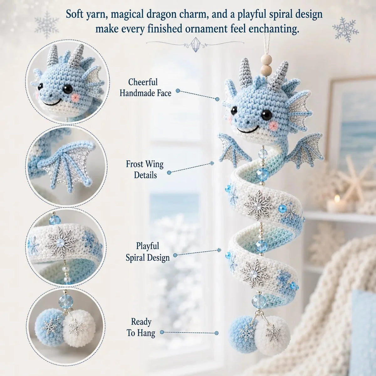 DragonWhimsy – Fantasy Crochet Craft Kit