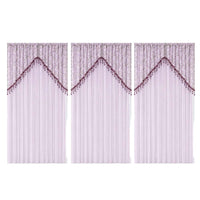 Bloomveil – Floral Embroidery Door Curtain