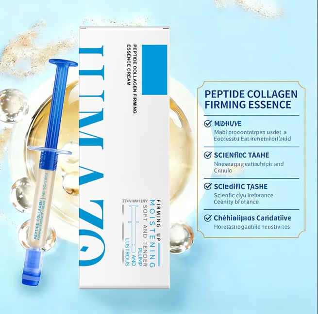 Polypeptide Collagen Elastic Essence Cream Moisturizing Hydrating Firming Low Irritating Serum