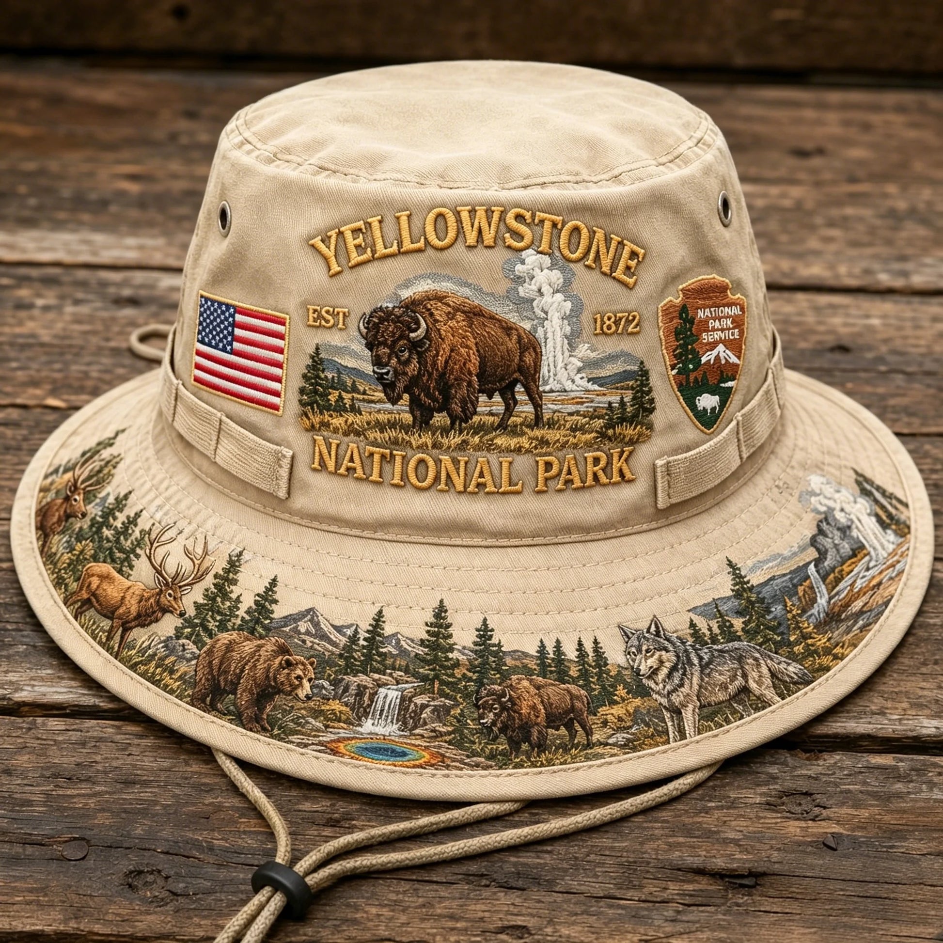 TrailGuard – Yellowstone Adventure Sun Protection Boonie Hat
