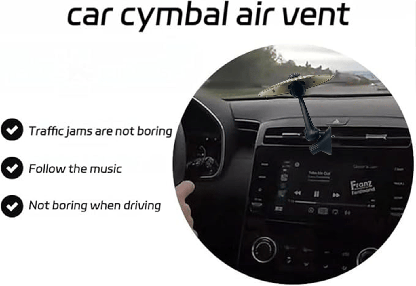 CrashBeat – Car Crash Cymbal Air Vent