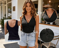 ModaFlow – Women's Modern V-Neck Tank Top