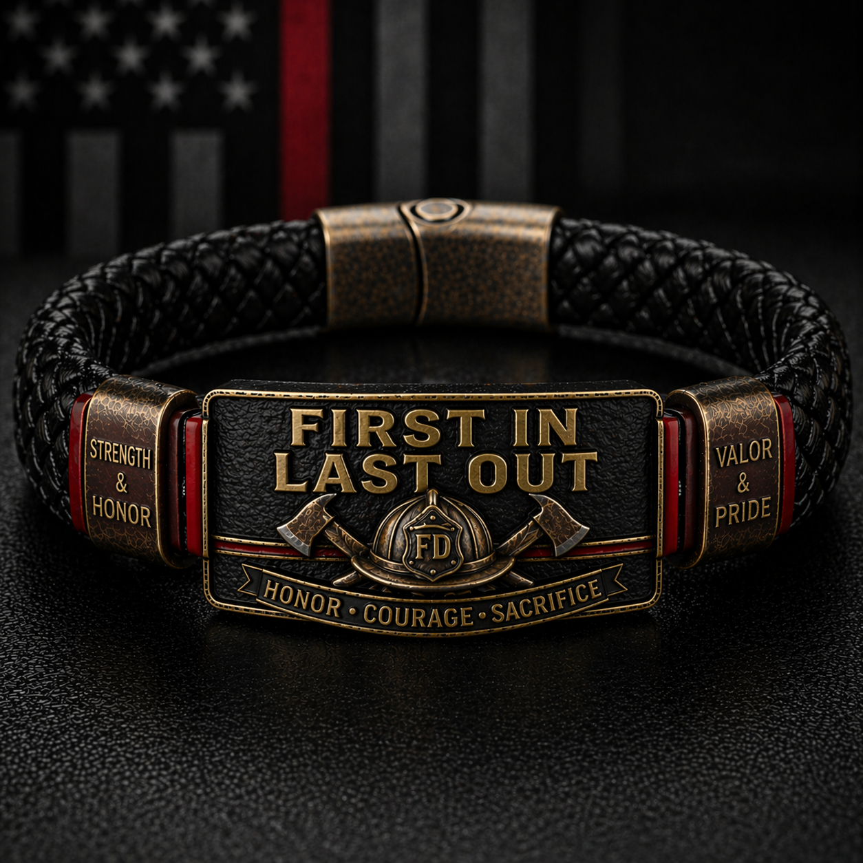 🏆Last Day Promo: 49% OFF - For Those Who Run In – Firefighter Bracelet -✈️ BUY 2 FREE SHIPPING