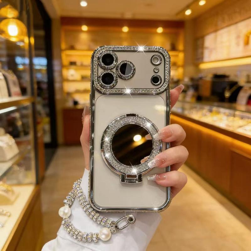 FlashFemme - Luxe Mirror Sparkle Case