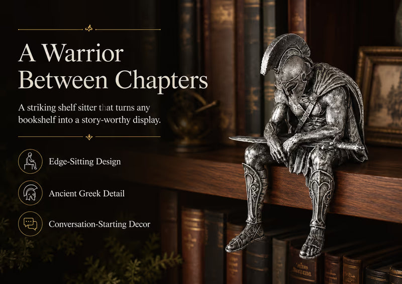 AthenorGuard – Ancient Greek Warrior Shelf Sitter