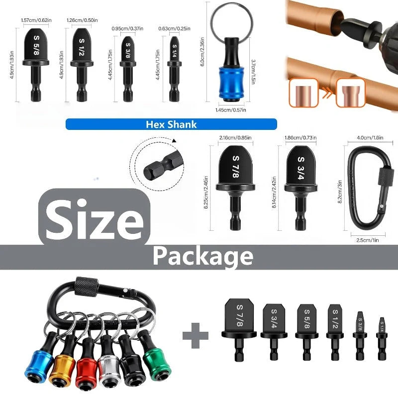 SwagePro – 6-Piece Copper Pipe Swaging Tool Set