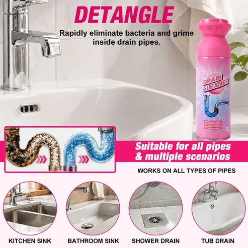 ClogRush – Expanding Drain Cleaning Foam