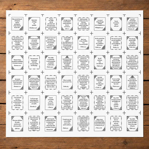 FaithPocket – Inspirational Prayer Fabric Panel