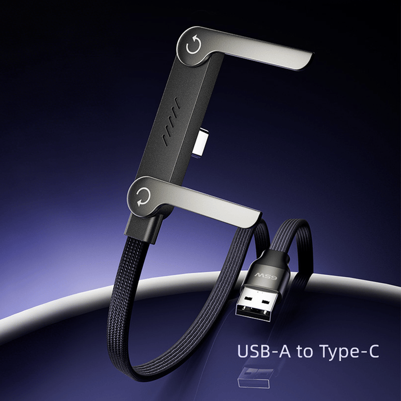 PowerDock – 240W USB-C Charging Cable With Phone Holder