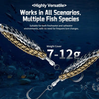 FlashTide – Realistic S-Action Chain Fishing Lure