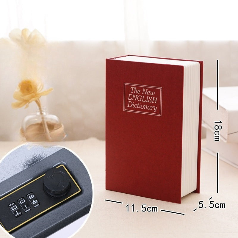 Hidden Book Safe Lock Box