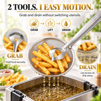 CrispCatch – 2-in-1 Frying Food Drainer