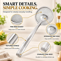 CrispCatch – 2-in-1 Frying Food Drainer